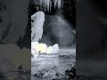 【自然音】水音が響く氷の川 1時間｜睡眠・作業〜透きとおる静けさに包まれて ― Frozen River & Small Falls for Sleep/Work 1h【ASMR】