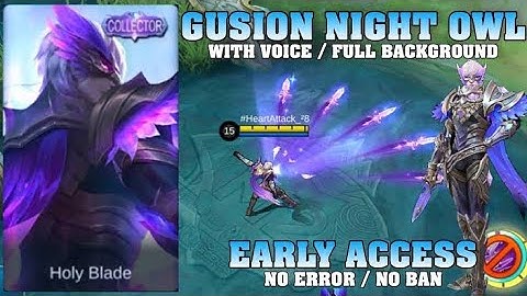 GUSION NIGHT OWL FULL EFFECT: BEATRIX PATCH