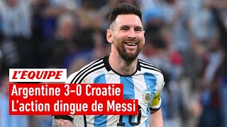 Argentine 3-0 Croatie : L'action dingue de Messi décryptée