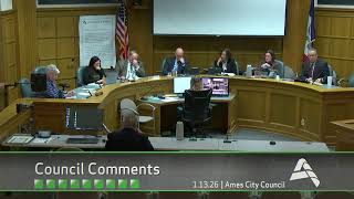 Ames City Council | January 13, 2026