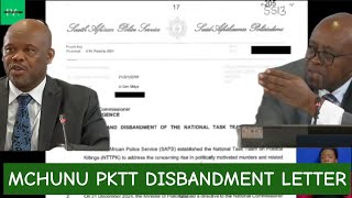 Gen Sibiya Letter By Mchunu Was Very Wreckless Indeed