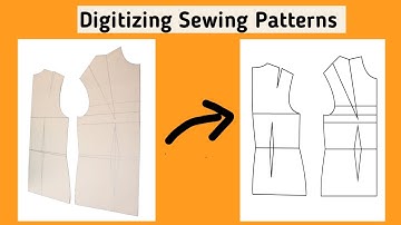 How to Transfer Physical Patterns into the Computer | Digitizing Sewing Patterns Complete Class