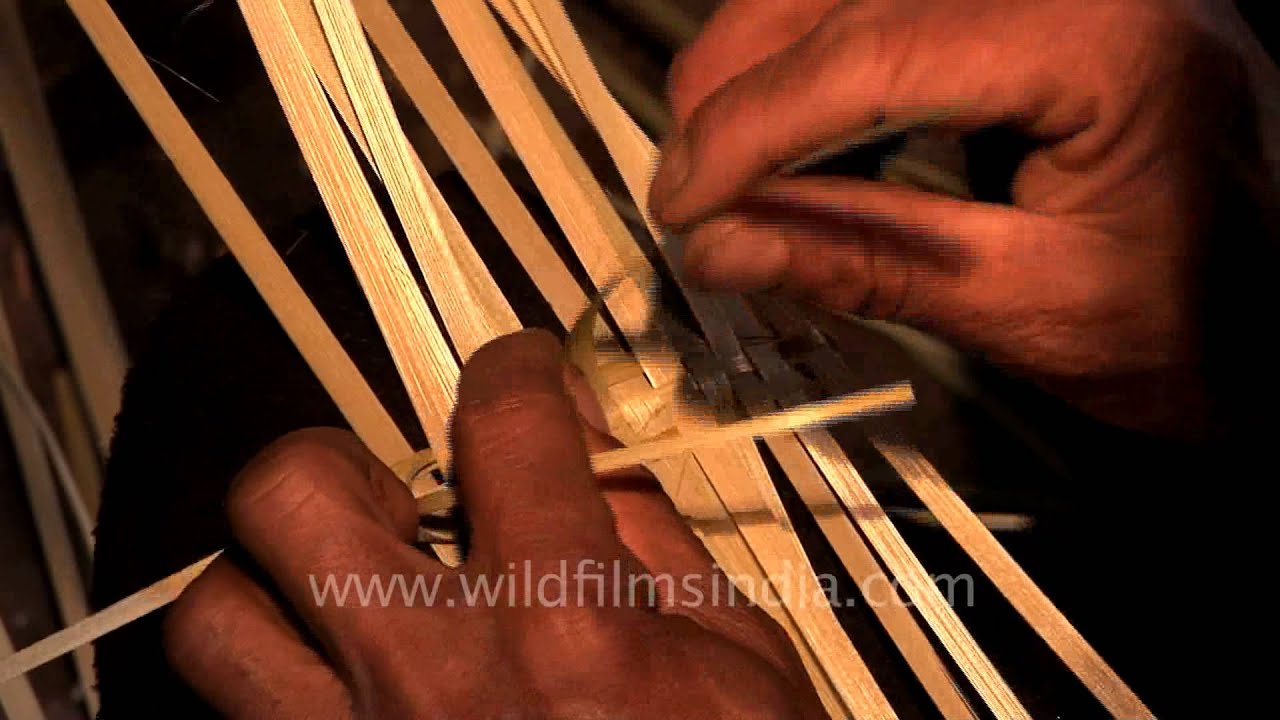 Bamboo craftsmanship, Arunachal Pradesh - YouTube