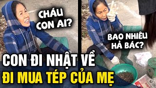 Trở về quê ĂN TẾT sau nhiều năm đi Nhật, cô gái ra chợ 'MUA TÉP' của mẹ | Tin 3 Phút