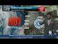 Smoke continues from Grasshopper Fire, Clearer and Cooler towards this Weekend