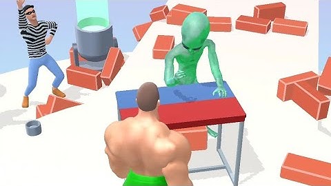 Muscle Rush - All Levels Mobile Gameplay Android,ios (Level 37-38)