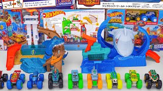 Hot Wheels Collection Unboxing Review ASMR | Hot Wheels City Color Shifter Robo Shark Frenzy Playset