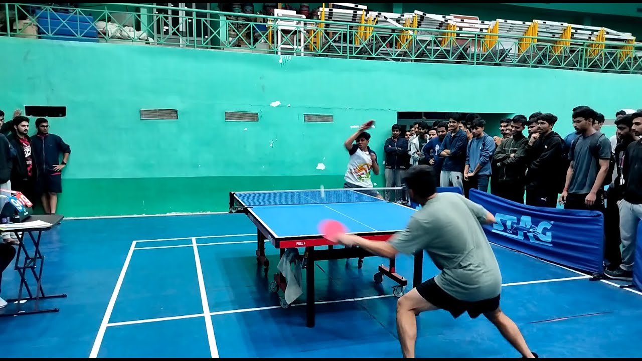 Table tennis at its best! Spardha 2023 IIT Guwahati YouTube