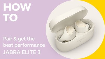 Jabra Elite 3: How to pair & get the best performance | Jabra Support