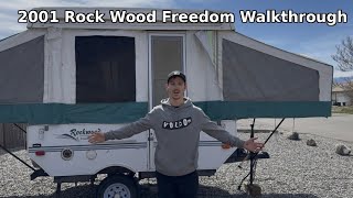 2001 Rockwood Freedom Pop Up Camper Walkthrough