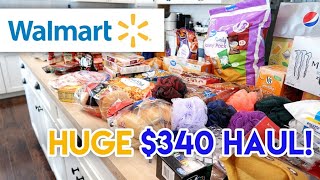 HUGE $340 WALMART GROCERY HAUL! 🤩 MEAL PLAN FOR FAMILY OF 4