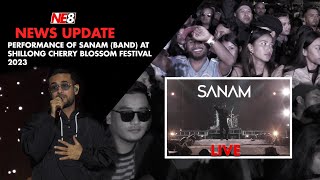 Performance of Sanam (Band) at Shillong Cherry Blossom Festival 2023