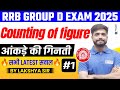 RRB Group D 2025 | Counting of Figures Reasoning Tricks | Latest Questions | Lakshya Sir