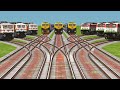 🔥 Engine Failure at Dangerous Diamond Crossin g| Indian Railways Train Simulator Gameplay