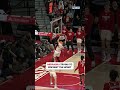 Nebraska STEAL &amp; DUNK for the lead 💪 #cbb #nebraska