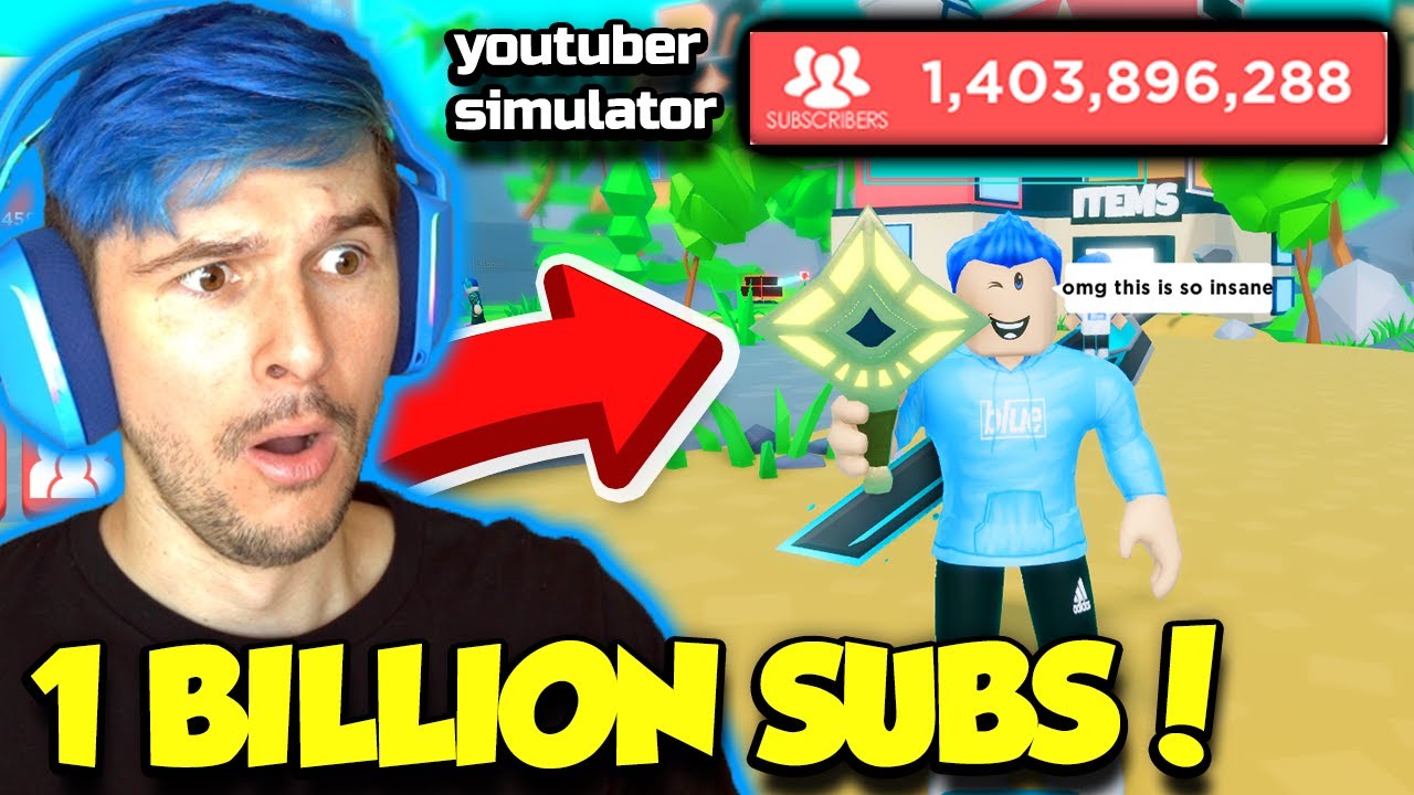 I Got 1 BILLION SUBSCRIBERS In r Simulator And UNLOCKED THE BEST  COMPUTER!! (Roblox) 