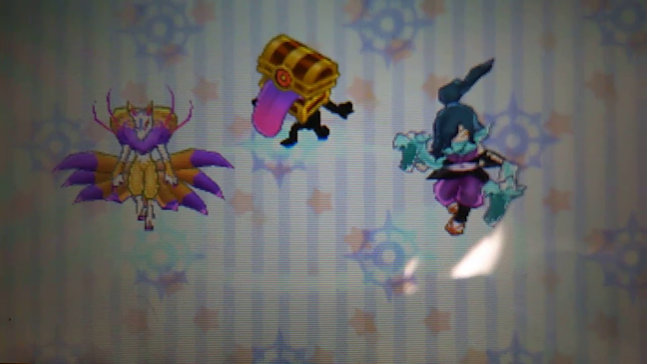 妖怪ウォッチ月兎組の装備コード - ｛例(月影丸)｝の確認方法