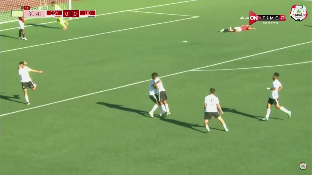 جووول.. هدف منتخب ليبيا  في مرمي مصر في بطولة  شمال إفريقيا للشباب