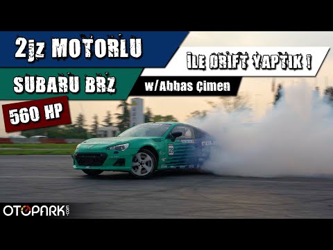 560hp Subaru BRZ 2JZ ile Drift Yaptık w/ @AbbasCimen