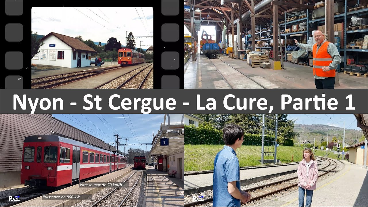 [S1-E04a] Nyon-St Cergue-La Cure - Rail One
