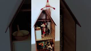 Maileg - LED Christmas Tree in gingerbread house / メイレグ  クリスマスツリー in ジンジャーブレッドハウス