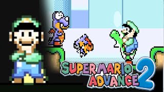 Luigi Is Cool In Super Mario Advance 2