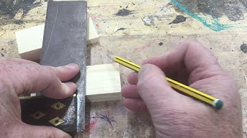 Wood Joints - Corner Halving (Marking Out)