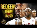 Kobe, Lebron, D-Wade, Melo x 2008 USA Redeem Team DESTROY Russia | SQUADawkins