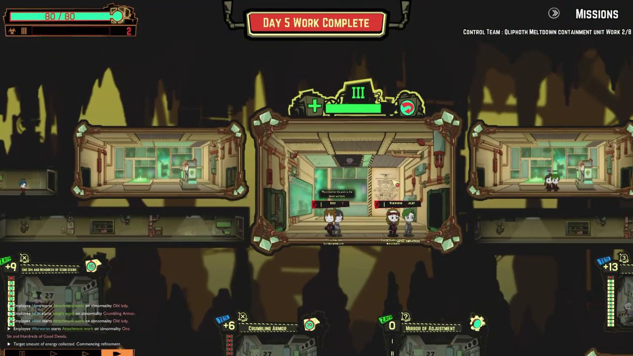 A Perfect Day Lobotomy Corporation Day 5 Youtube A Perfect Day Lobotomy Corporation Day 5 Youtube