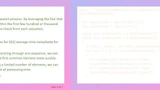 Efficiently Find the First Common Element in Two Sequences Using C#  and LINQ Details