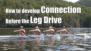 How to develop Connection before the Leg Drive