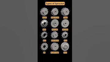 Types of Sprocket|#sprockets #trendingshorts #reels #engineering #sprockets #reels #educationalvideo