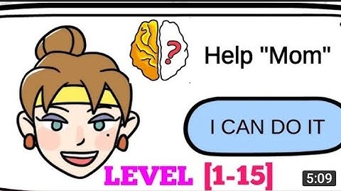 Barin Out Help Mom Level 1-15  Solution or walkthrough #barin