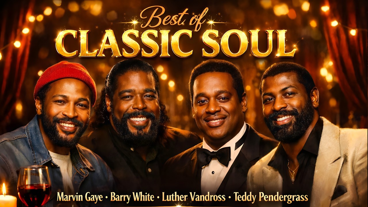 Anita Baker, Aretha Franklin, Chaka Khan, Marvin Gaye 🎶 Old Music - 60s & 70s RnB Soul GROOVE