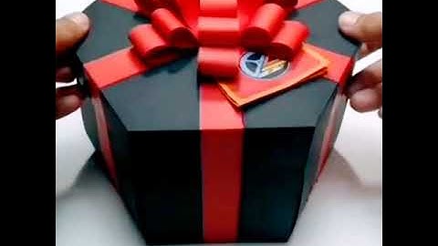 How to make Explosion box / DIY Valentine