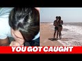 She Got CAUGHT CHEATING With Her Co-Worker On The Beach On Lunch Break