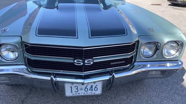Walkaround Video | 1970 Chevrolet Chevelle 454 SS Tribute 4-Sp, Restored | Collector Car Can Lot 110