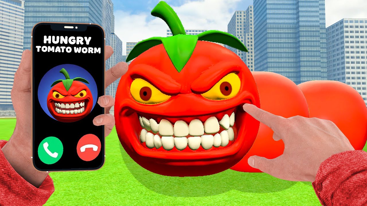 PSYCO TOMATO HUNGRY WORM IS CALLING ME in Garry's Mod