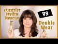 Estee Lauder Futurist Hydra Rescue Foundation vs Estee Lauder Double Wear