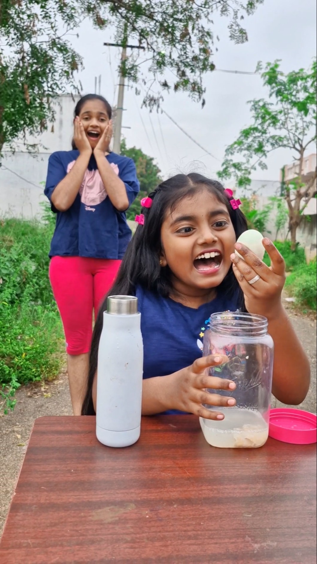 Egg PRANK on my sister ?Tom\u0026Jerry ?DiyaIshwarya #shorts #viralvideo