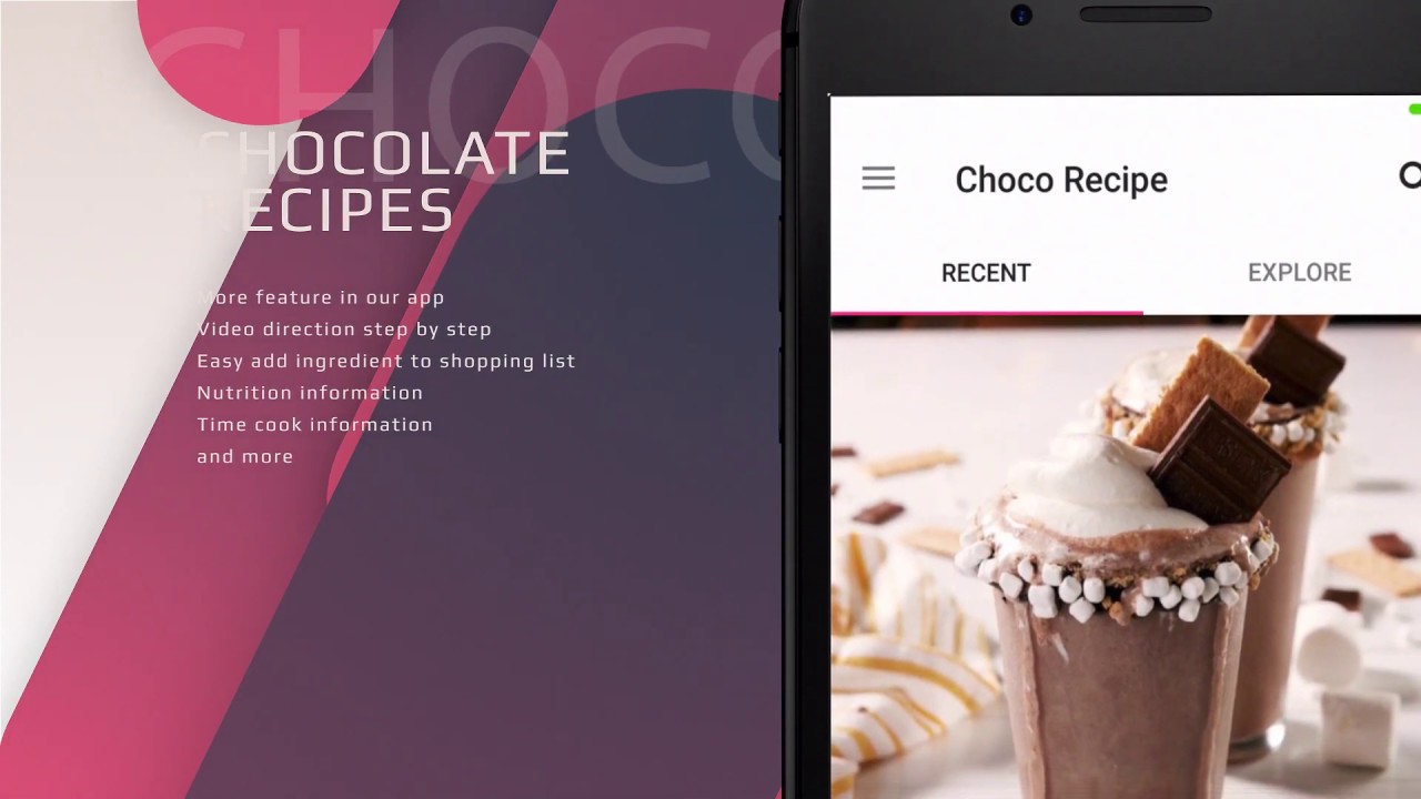 Best Chocolate Food Recipes App - YouTube