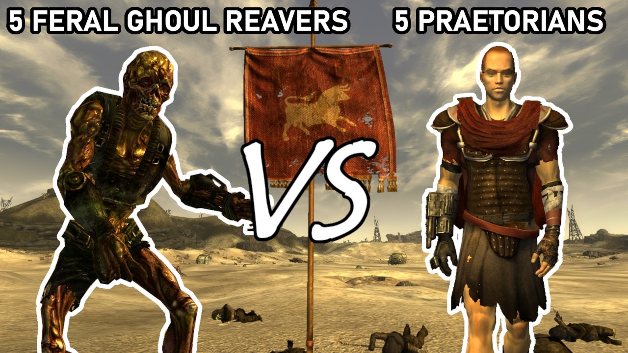 Reavers Ransom Can 5 Praetorians DEFEAT 5 Feral Ghoul Reavers? | Fallout New Vegas npc ...