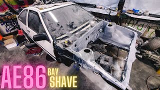 SHAVED RADIATOR SUPPORT!!!| AE86 BUILD EP#14