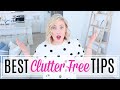 EASIEST WAY TO LIVE CLUTTER FREE-TOP TIPS FOR A CLUTTER FREE LIFE| Minimalism