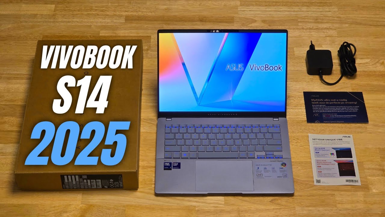 Asus Vivobook S14 (2025) OLED UNBOXING - (Intel Core Ultra 5 226V 