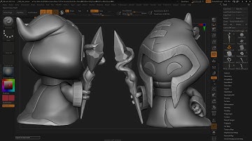 Create a Game Ready Character 🔥 Minion (League of Legends) 🔥 part 1 – Zbrush