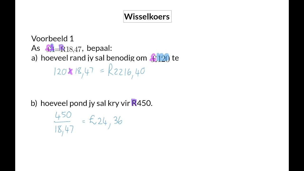 08 Wisselkoers