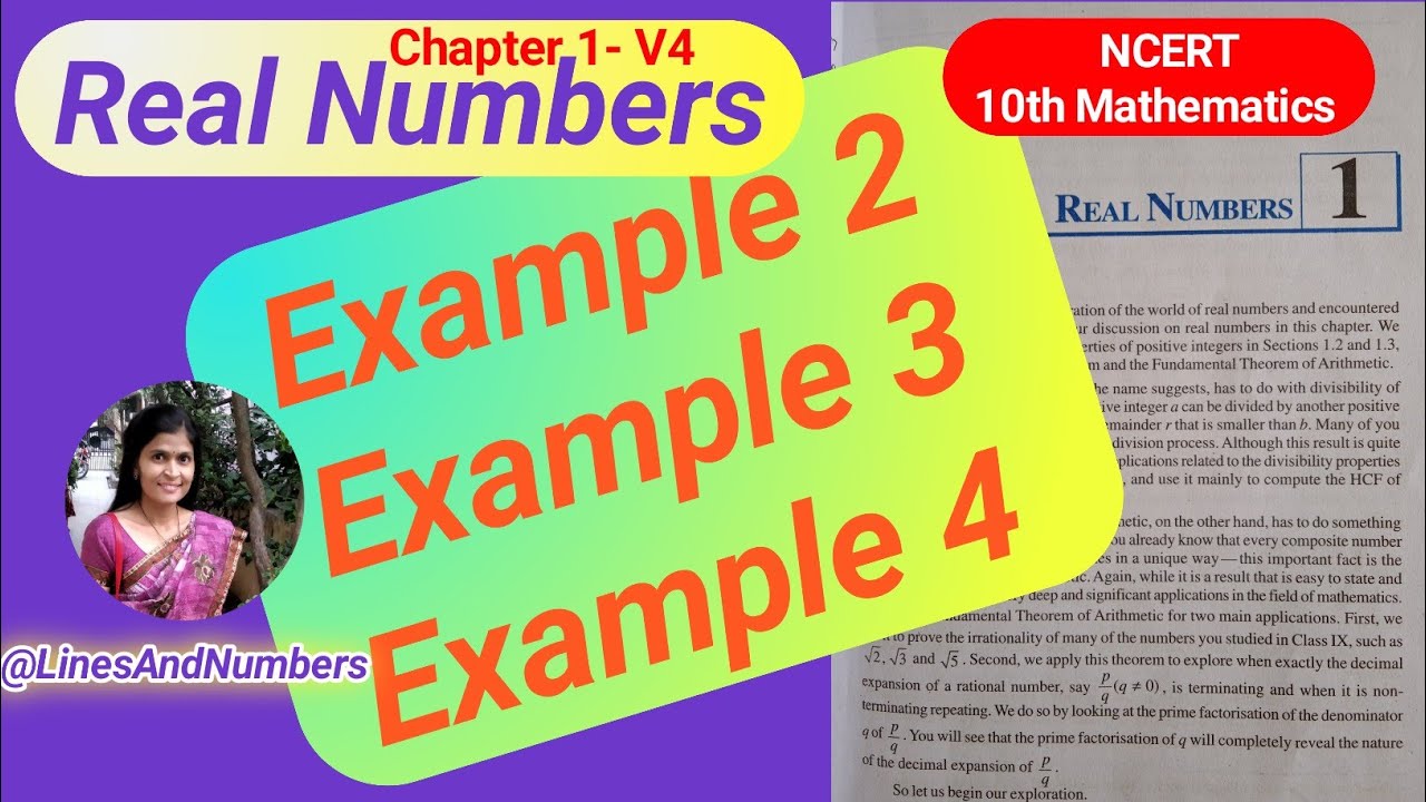Chapter 1 Real Numbers Example 2 3 4|NCERT Class 10 Maths|CBSE Class 10 ...