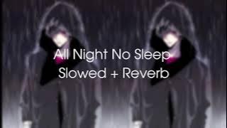 All Night No Sleep Slowed   Reverb (DimsDhixx Audio) [ Audio]