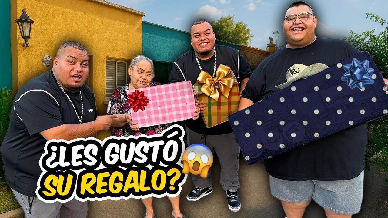 ¡Sorpresa DOBLE! 🤩 Así reaccionaron los Gemelos Pantera a su  REGALO 😱 - Luisito Delgadoo